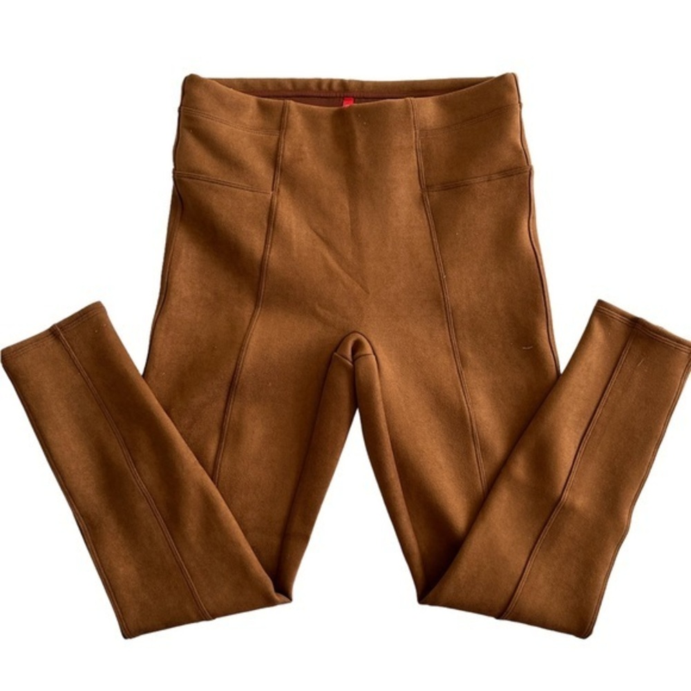 Highwaisted SPANX suede leggings